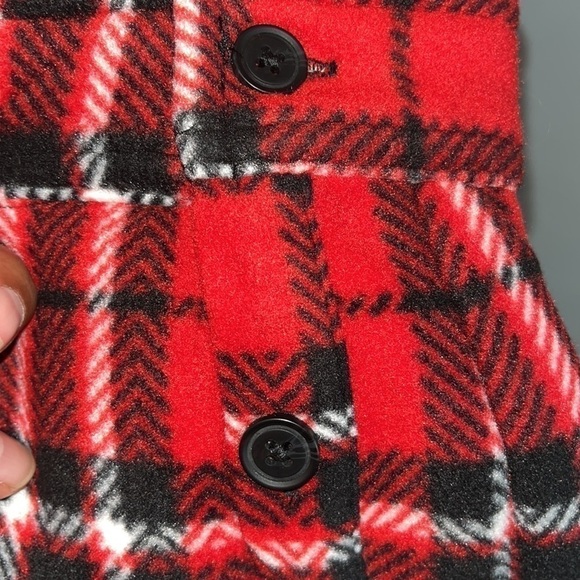 Soho Threads Women's Sherpa Lined Shirt Jacket, True Red XXL - NEW - Picture 8 of 10